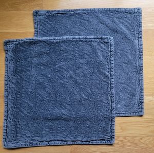 Pottery Barn Textured Pillow Covers, Set 2